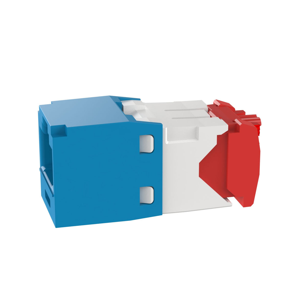 Panduit CJE5E88TGBU | Panduit MINI-COM TX-5e - Modular insert - blue - 1 port