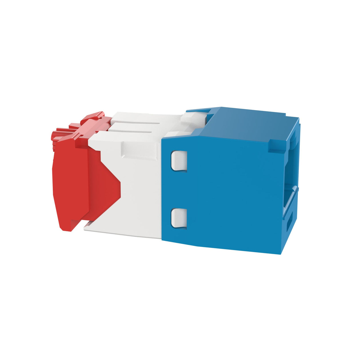 Panduit CJE5E88TGBU | Panduit MINI-COM TX-5e - Modular insert - blue - 1 port
