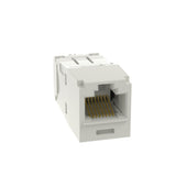 Panduit CJE688TGIW | Panduit MINI-COM TX6 Plus UTP Corrosive Resistant Jack Module - Modular insert - RJ-45 - off white