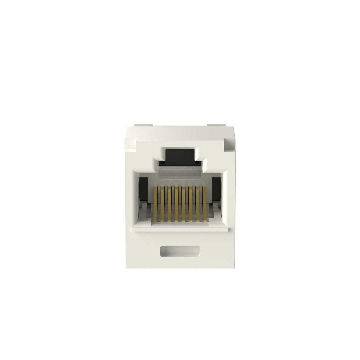 Panduit CJE688TGIW | Panduit MINI-COM TX6 Plus UTP Corrosive Resistant Jack Module - Modular insert - RJ-45 - off white