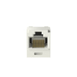 Panduit CJE688TGIW | Panduit MINI-COM TX6 Plus UTP Corrosive Resistant Jack Module - Modular insert - RJ-45 - off white