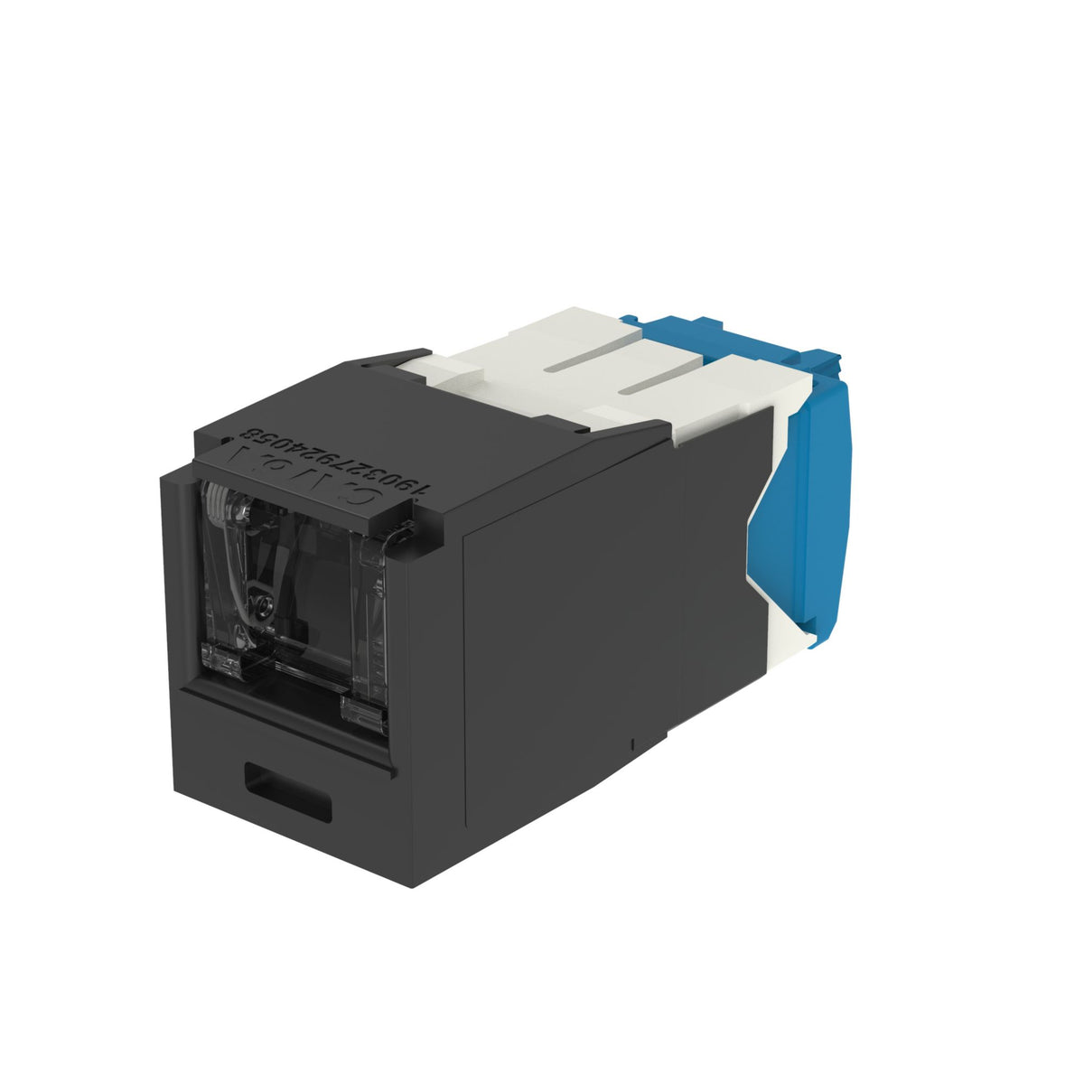 Panduit CJH6X88TGBL | Panduit MINI-COM TX6A 10Gig UTP Jack Module with MaTriX Technology - Modular insert - RJ-45 - black