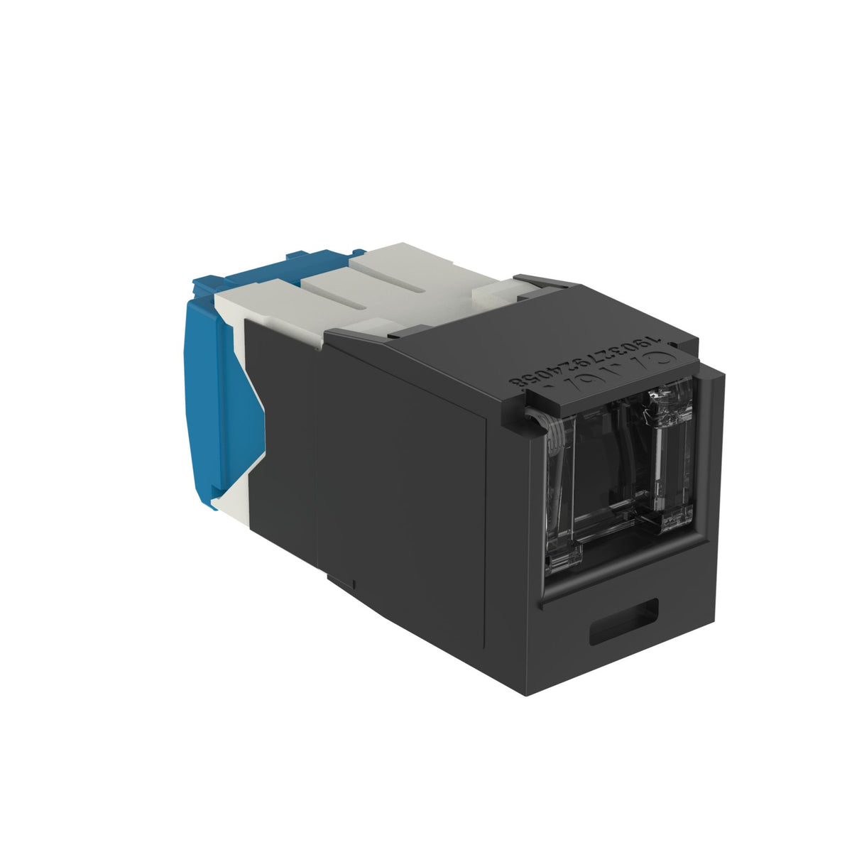 Panduit CJH6X88TGBL | Panduit MINI-COM TX6A 10Gig UTP Jack Module with MaTriX Technology - Modular insert - RJ-45 - black