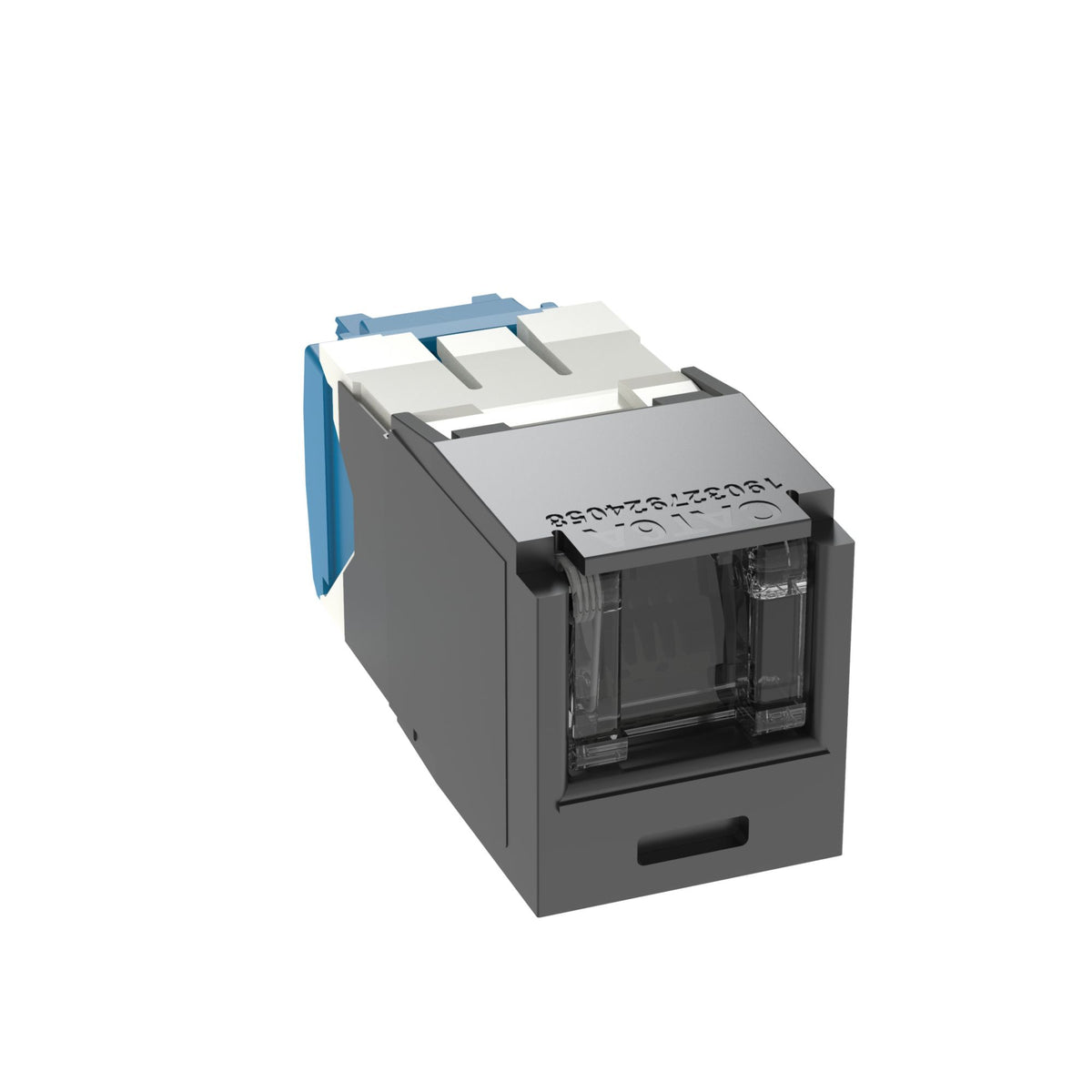 Panduit CJH6X88TGBL | Panduit MINI-COM TX6A 10Gig UTP Jack Module with MaTriX Technology - Modular insert - RJ-45 - black