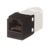 Panduit CJLR688TGBL | Mini-Com UTP RJ45 Cat 6 Left/Right TG Jack Module, Black