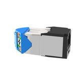 Panduit CJLR6X88TGBL | Mini-Com UTP RJ45 Cat 6A Left/Right TG Jack Module, Black