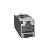 Panduit CJSH6X88TGY | Panduit MINI-COM TX6A 10Gig Shielded Jack Module - Modular insert - RJ-45 - black