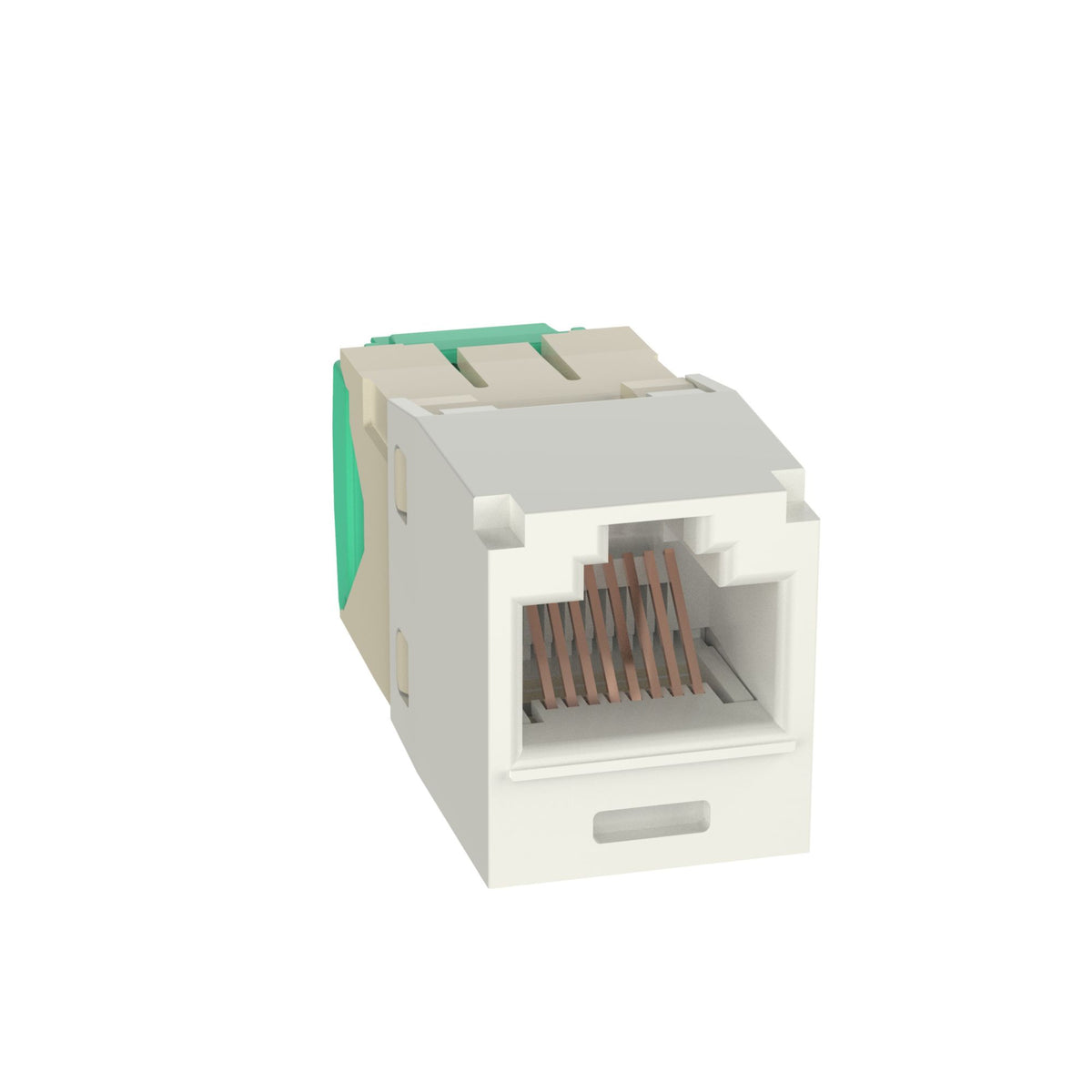 Panduit CJT688TGIW | Panduit MINI-COM TX6 Plus - Modular insert - RJ-45 - off white