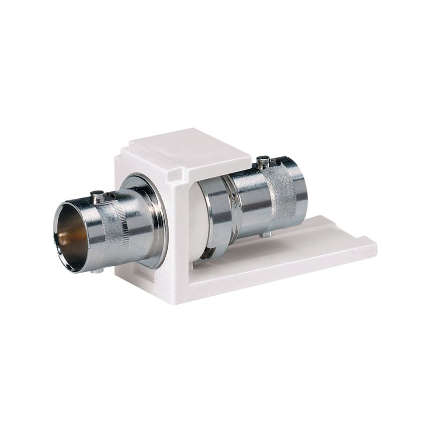 Panduit CMBAWHY | Panduit MINI-COM BNC Coax Coupler Module - Modular insert (coupling) - BNC - white