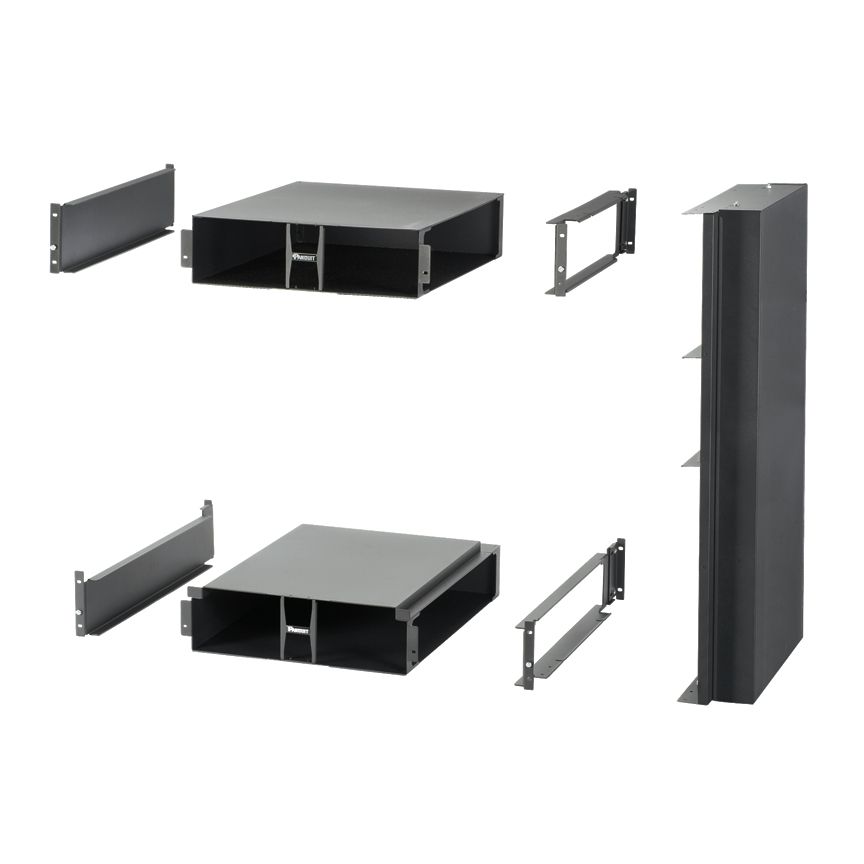 Panduit CNLTD142A3 | Panduit Net-Access - Air duct - black