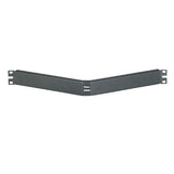 Panduit CPAF1BLY | 1PK 1RU BLK FILLER PANEL ANGLED MOQ10