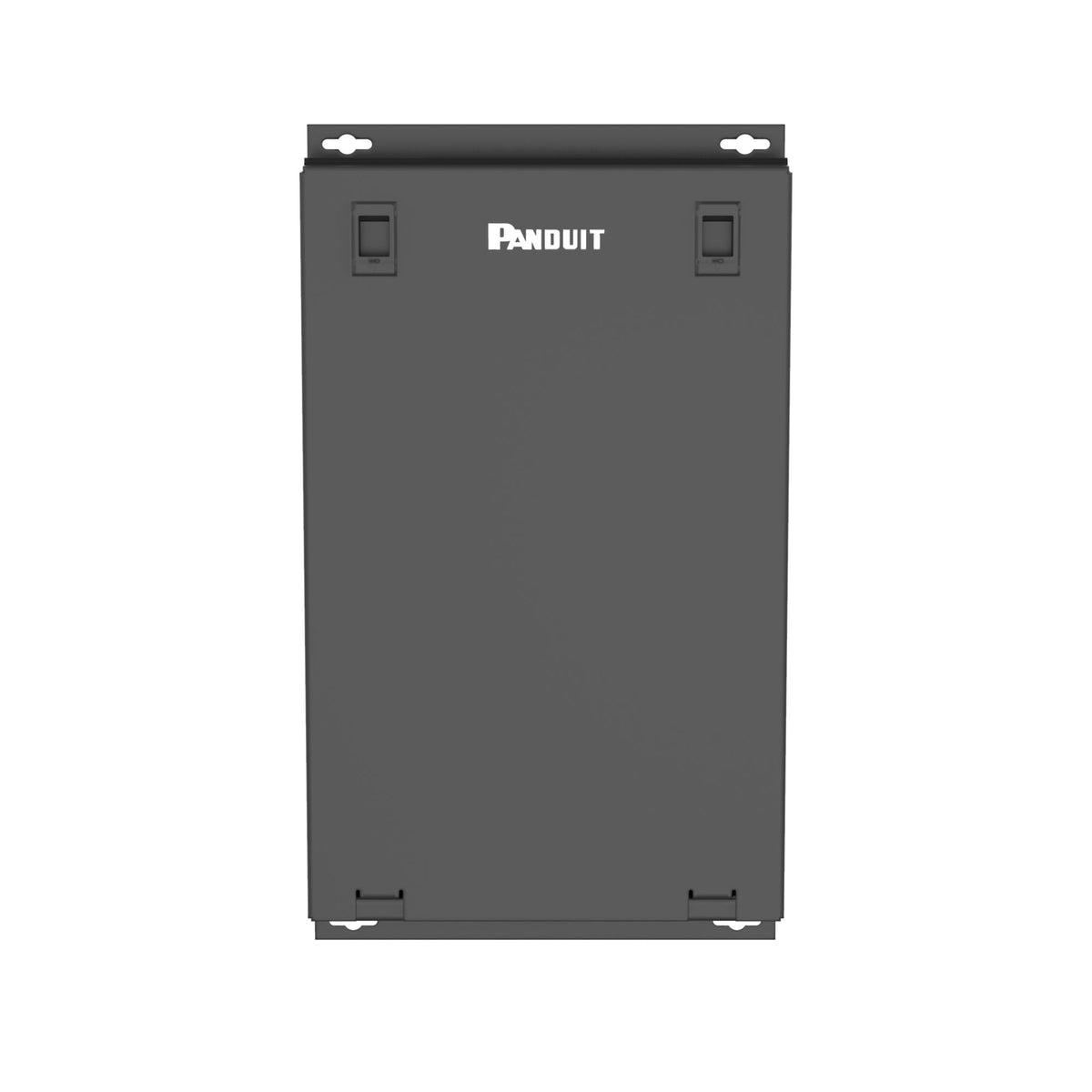 Panduit CPB24BL Raised Floor/in Ceiling Consolidation Point Enclosure, Covered Ports, Accepts Standard 1ru 19 Patch Panel And Fiber Modules, 24 Port