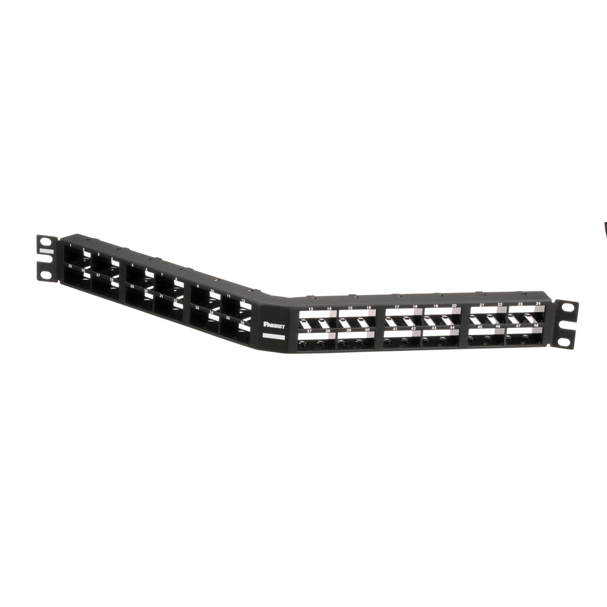 Panduit CPPA48HDWBLY | Panduit Mini-Com 48 Port Modular Patch Panel