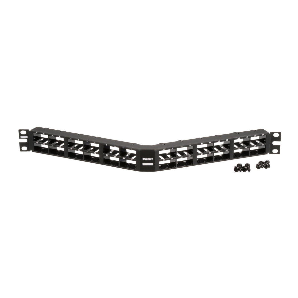 Panduit CPPA48HDWBLY | Panduit Mini-Com 48 Port Modular Patch Panel