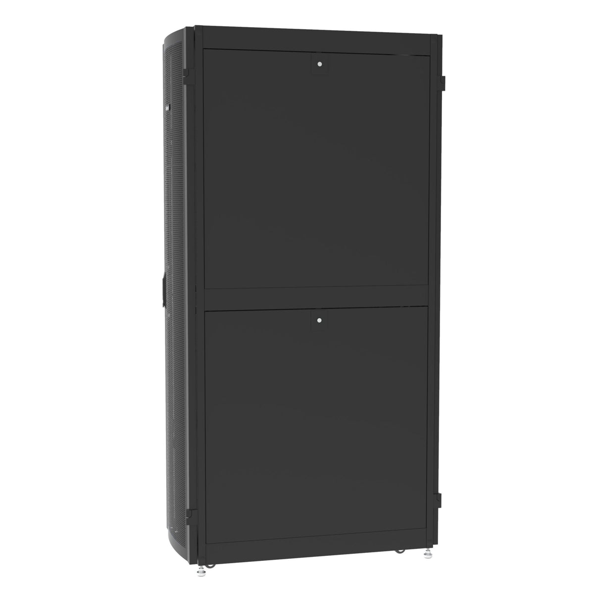 Panduit DNE6512B Net-verse Cabinet, 45ru, 600mm X 1000mm, Black, With Side Panels