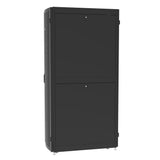 Panduit DNE6512B Net-verse Cabinet, 45ru, 600mm X 1000mm, Black, With Side Panels