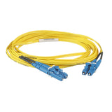 Panduit F92ELLNLNSNM009 | OS2, 2f 1.6mm Patch cord, LSZH, LC Duplex/LC Duplex, Std Pol, Std IL - 9M