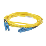 Panduit F92ELLNLNSNM009 | OS2, 2f 1.6mm Patch cord, LSZH, LC Duplex/LC Duplex, Std Pol, Std IL - 9M