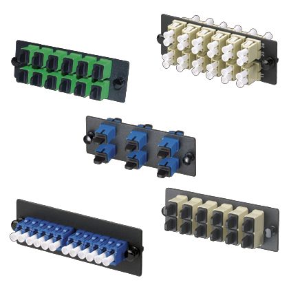 Panduit FAP12WBLDLC Fap With 12 Lc Duplex 10 Gig Om2 Multimode (black) Module With (black) Adapters