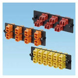 Panduit FAP12WEORDLCZ | Opticom Keyed E-Orange Fiber Adapter Panel, OM4, 12 LC Duplex
