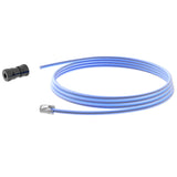 Panduit FC-ICC/P3MBU | 6A UTP Connector, Plenum RJ45 Cord, 3 M, Blue