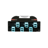 Panduit FC2ZO-12-10AS | Fiber Optic Duplex Network Adapter - 1 Pack - 2 x LC Male Network - MPO Male Network