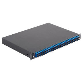 Panduit FD1W24BUDSCZ | Fiber Drawer, 24 SC Duplex Adapters, Blue