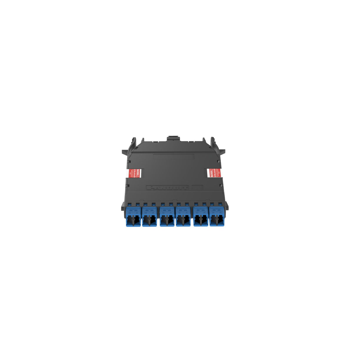 Panduit FHC9N-12-10U | HD Flex Network Patch Panel - 12 Port(s) - 12 x Duplex - Blue, Black