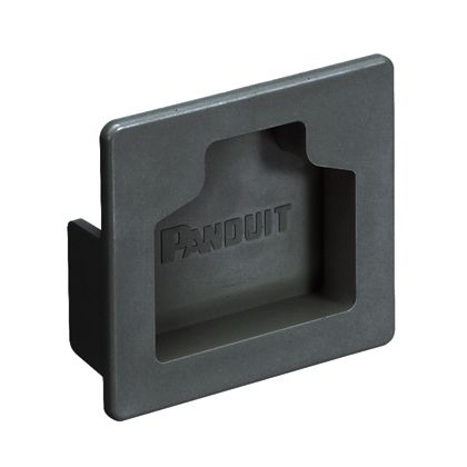 Panduit FHDEC2X2LBL | FIBERRUNNER END CAP, 2X2, BLACK