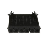 Panduit FHMP-6-ABL | Panduit HD Flex Network Patch Panel - 6 Port(s) - Black