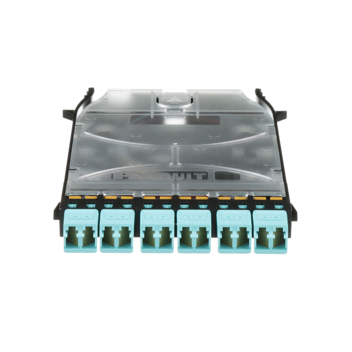 Panduit FHSZO-12-10R | Panduit HD Flex Network Patch Panel - 6 Port(s) - 6 x Duplex - Aqua