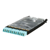 Panduit FHSZO-12-10R | Panduit HD Flex Network Patch Panel - 6 Port(s) - 6 x Duplex - Aqua