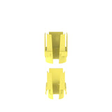 Panduit FIDT2X2LYL | FiberRunner 1-Port Spillout, 2x2, Yellow