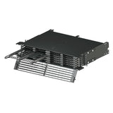 Panduit FLEX2U12 | Panduit 2 RU HD Flex 12-Port Enclosure - For Patch Panel - 2U Rack Height - Rack-mountable