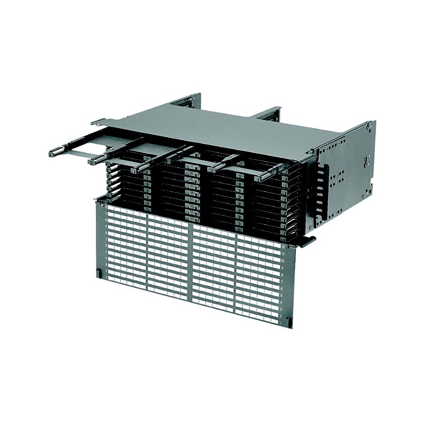 Panduit FLEX4U06 | 4 RU HD Flex 6-Port Enclosure - For Patch Panel - 4U Rack Height - Rack-mountable