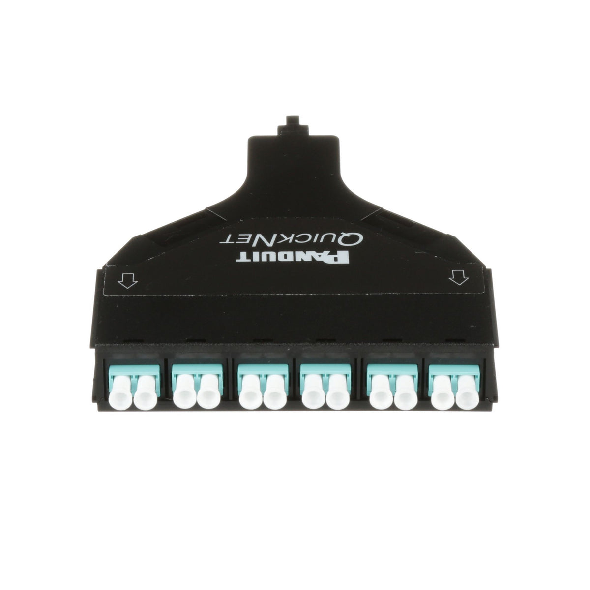 Panduit FQZO-12-10AS | Panduit QuickNet | Network Patch Panel - 12 Port(s) - 6 x Duplex - 1U High - Rack-mountable