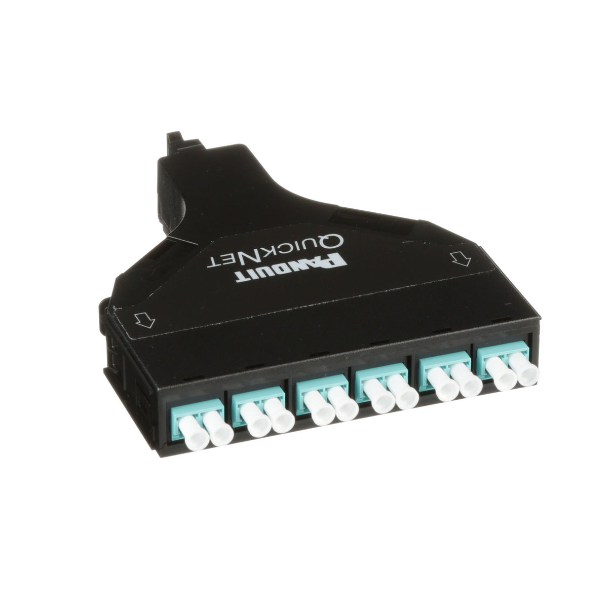 Panduit FQZO-12-10AS | Panduit QuickNet | Network Patch Panel - 12 Port(s) - 6 x Duplex - 1U High - Rack-mountable