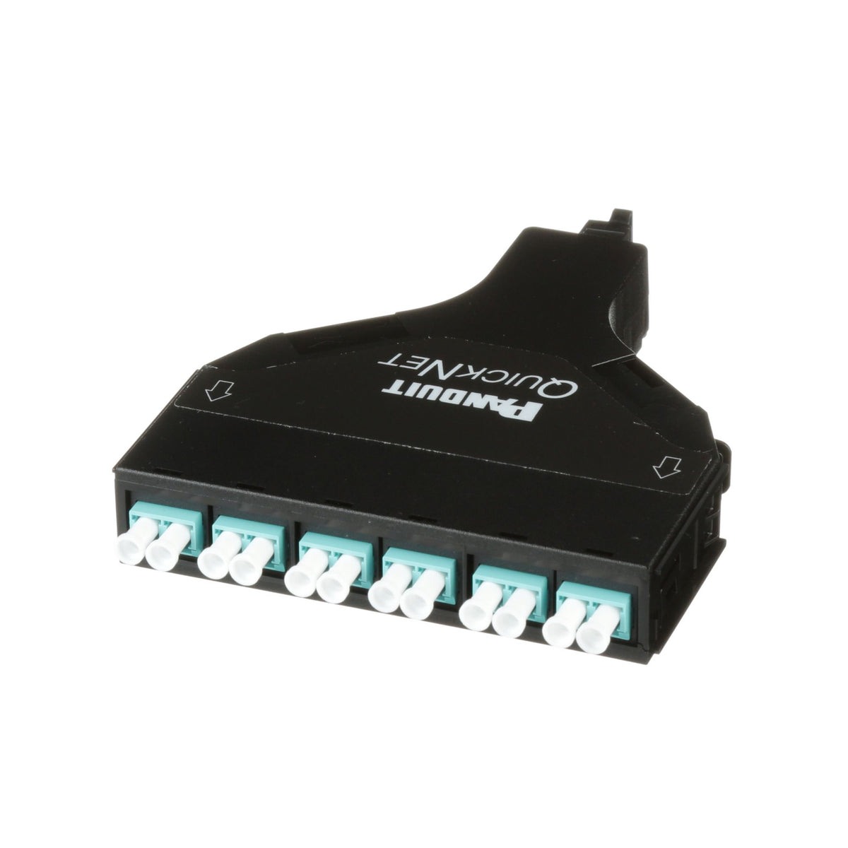Panduit FQZO-12-10AS | Panduit QuickNet | Network Patch Panel - 12 Port(s) - 6 x Duplex - 1U High - Rack-mountable