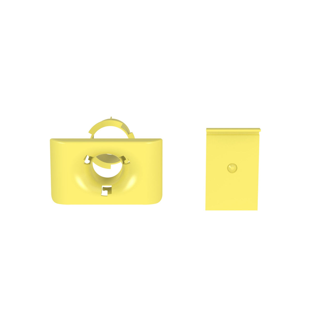 Panduit FR1.5IDELYL | FiberRunner 1-Port Spillout, Yellow