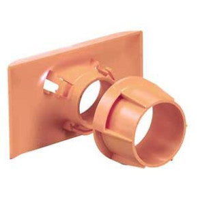 Panduit FR1.5IDEOR Fitting, 1-port Spill out Side Exit To 1.5 (38mm) Inside Diameter Tubing, Fiberrunner, Orange