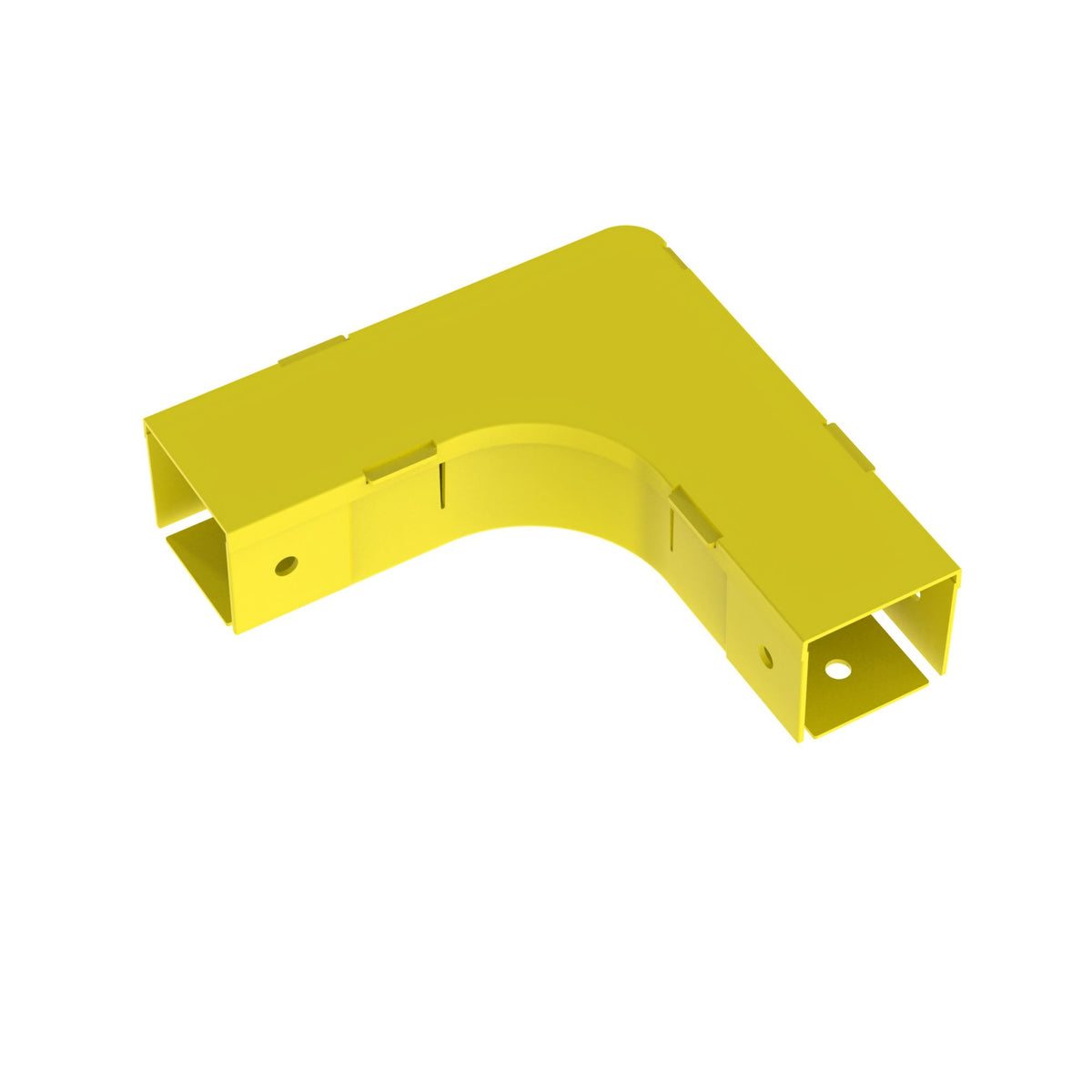 Panduit FRA2X2LYL | FiberRunner Horizontal Right-Angle, 2x2, Yellow