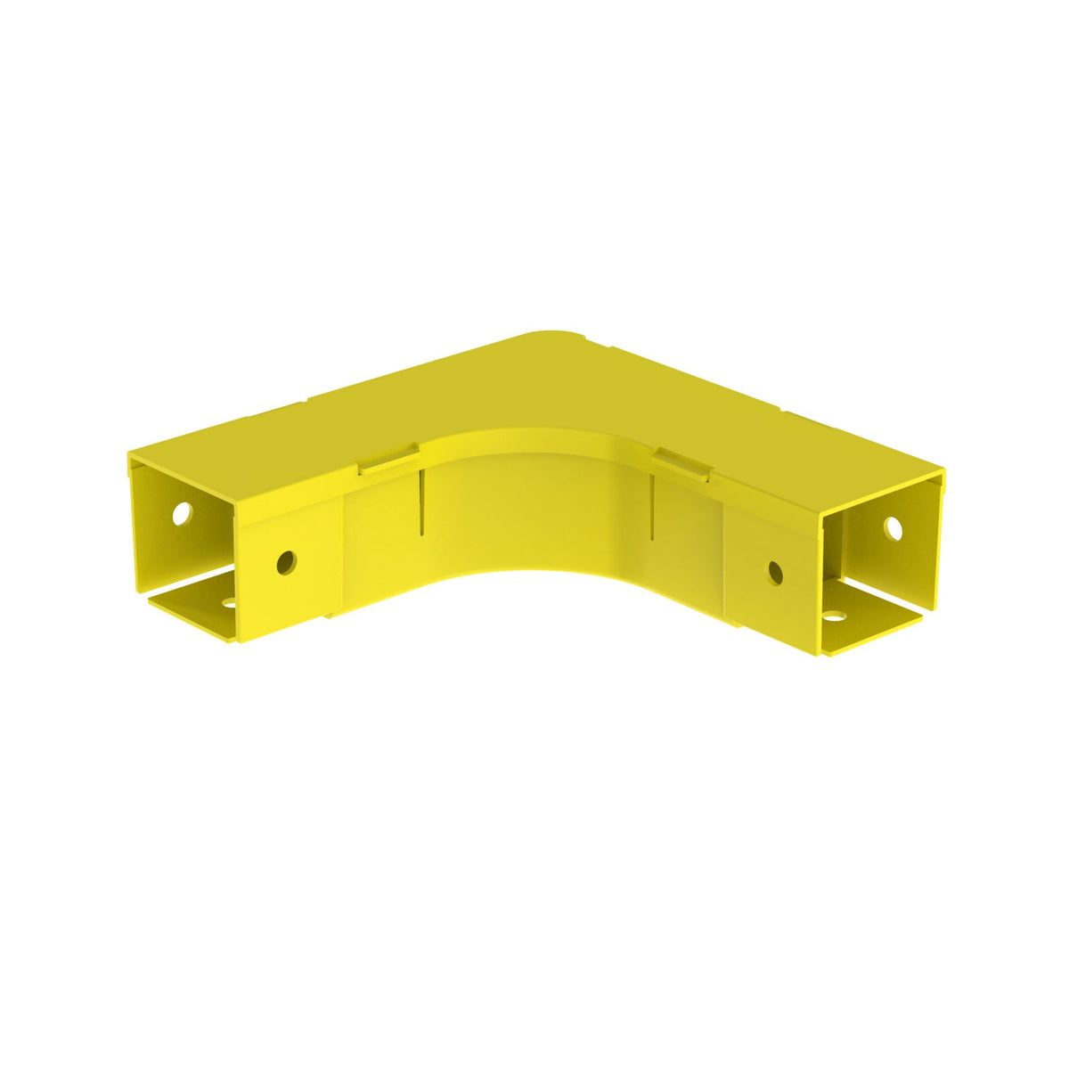 Panduit FRA2X2LYL | FiberRunner Horizontal Right-Angle, 2x2, Yellow
