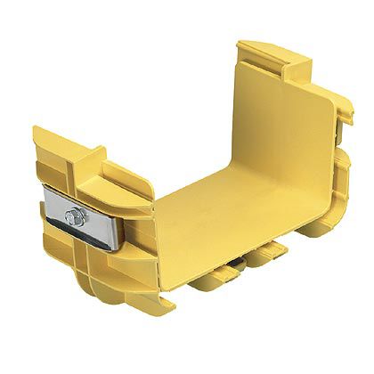 Panduit FRADC6X4YL | Panduit FiberRunner - Cable raceway transition fitting - yellow