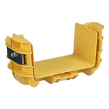 Panduit FRADC6X4YL | Panduit FiberRunner - Cable raceway transition fitting - yellow