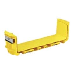 Panduit FRBC12X4YL Fr, fitting, horz45?angle, 4 X4, yl, ea