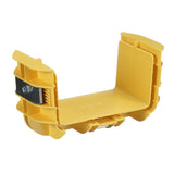 Panduit FRBC6X4LYL | FiberRunner Coupler, 6x4, Yellow