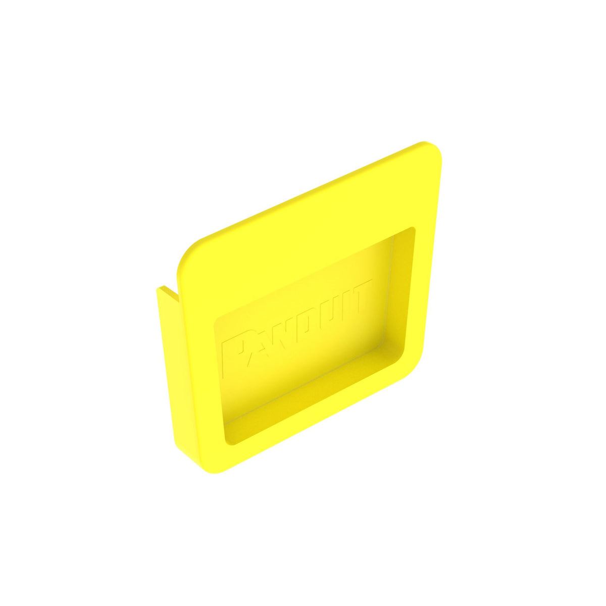 Panduit FREC4X4LYL | FiberRunner End Cap, 4x4, Yellow