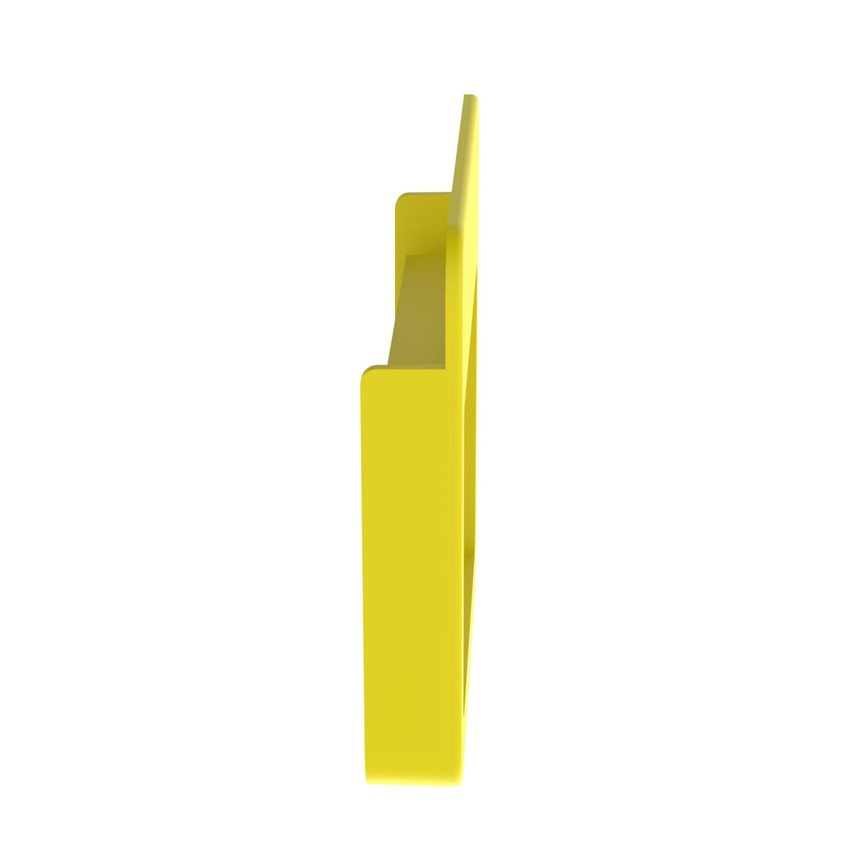 Panduit FREC4X4LYL | FiberRunner End Cap, 4x4, Yellow