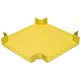 Panduit FRFWC24X4LYL | FIBERRUNNER 4- WAY CROSS, ATTACHES TO 24" X 4" CHANNELS