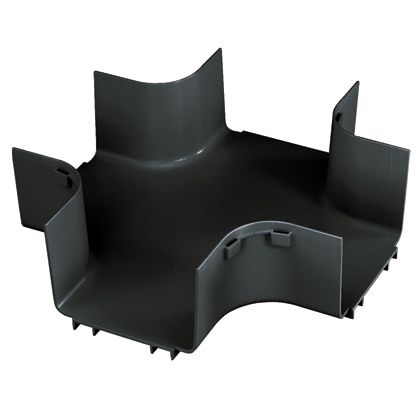 Panduit FRFWC6X4LBL | FIBERRUNNER 4- WAY CROSS, ATTACHES TO 6" X 4" CHANNELS